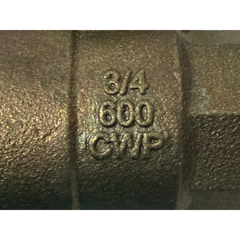 NIBCO HydraPure 3/4" Press Ball Valve (574599) Lead-Free Bronze CLPC585-80-LF