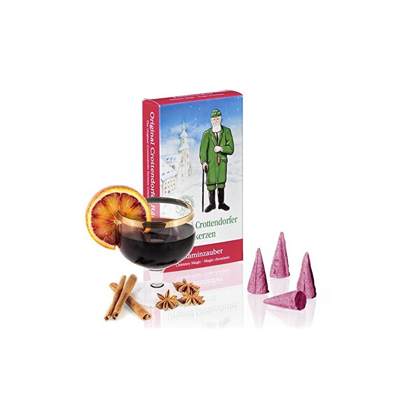 Original Crottendorfer Incense Cones, 4 Varieties in One Set, Various