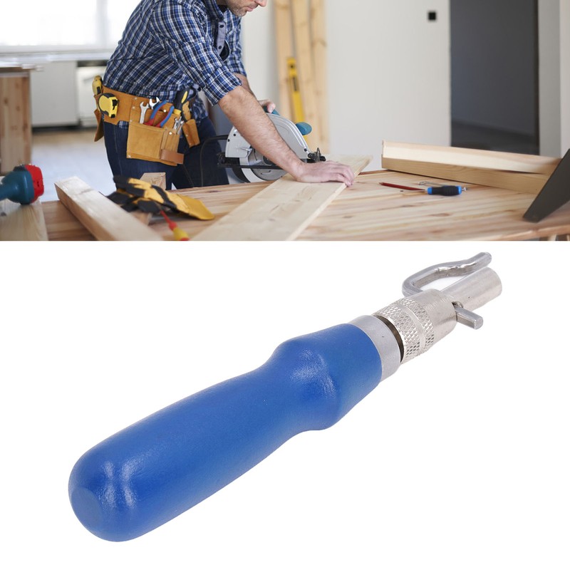 7 in 1 Leather Groover Tool Plastic Wood Fine Steel