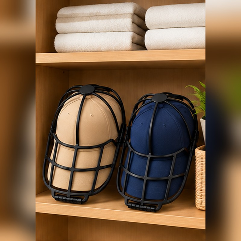 Baseball Cap Washer Frame for Laundry Care – Reusable Hat