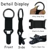 3Pcs Hat Clip for Travel on Bag, Portable Hat Holder
