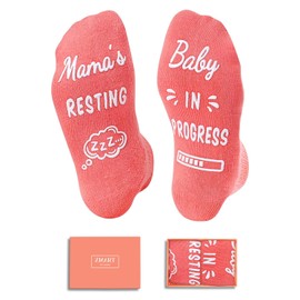 Zmart Pregnancy Socks for Expecting Mother - Mom to Be Gifts for Pregnant Women, New Moms Gifts for First Time Mother