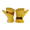 OLSON DEEPAK Leather Working Gloves for Gardening,Thornproof Gardening Gloves for