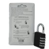 Dapetz ® 4-Digit Combination Padlock Resettable Coded Lock for School