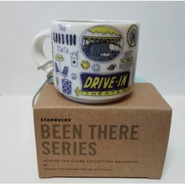 Starbucks New Jersey Been There Collection Ceramic Coffee Demitasse Ornament 2 oz