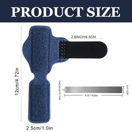 SULIUDAJI 1 x Finger Splint, Finger Protection for Injury, Finger Splint for Small Finger with Full Coverage, Finger Support for Arthritis, Broken Immobilisation