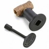 HPC Fire 1/2-Inch Straight Gas Fire Pit Shut Off Valve
