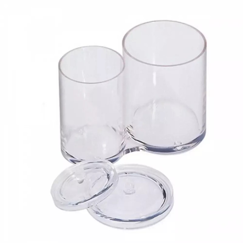ST-835 화장솜 면봉 용기세트 ST-835 Cotton Swab Container Set