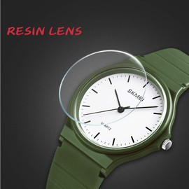 Women's Watches Ladies Quartz Watch Waterproof Wrist Watch Resin Fashion Casual Wristwatch for Girls