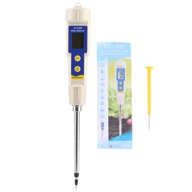Portable Mini Digital Soil EC Meter Salinity Tester for Indoor Outdoor Garden Farm Lawn Plants Supplies