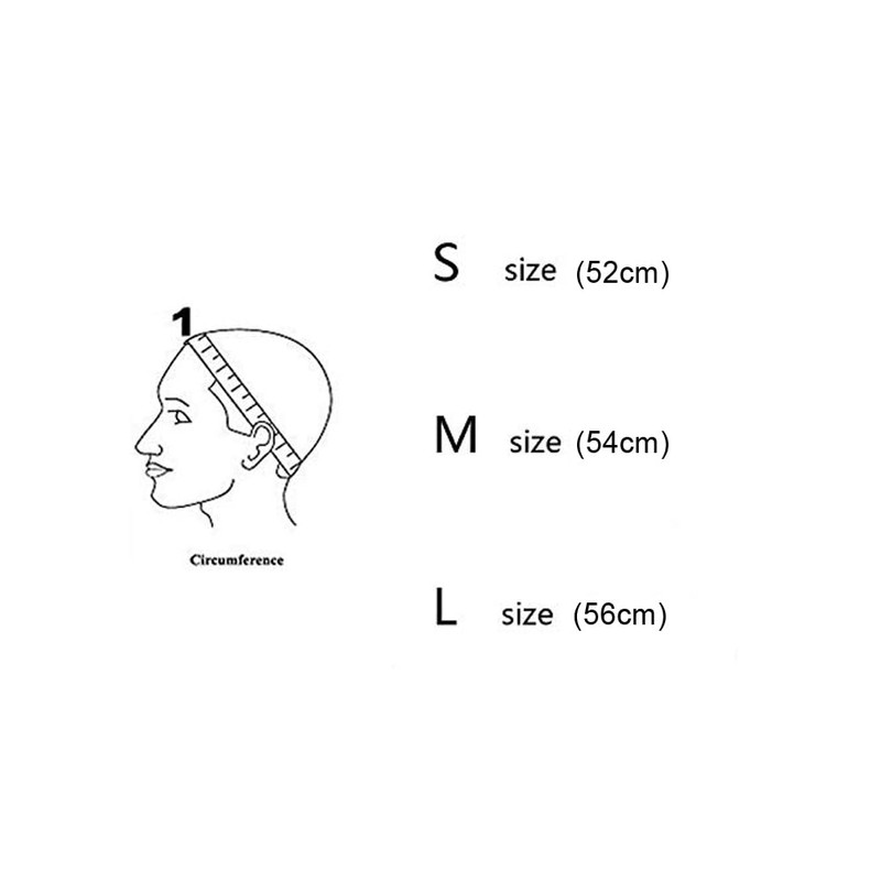 Lace Front Wig Cap for Making Wigs with Adjustable Strap