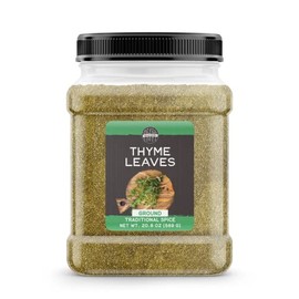 Birch & Meadow 1.3 lb of Ground Thyme, Soups & Pastas, Traditional Seasoning