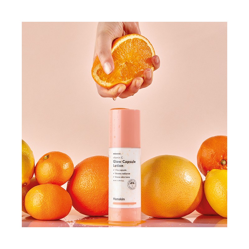 Hanskin [Hanskin] Vitamin C Glow Capsule Lotion 80ml / [한스킨]