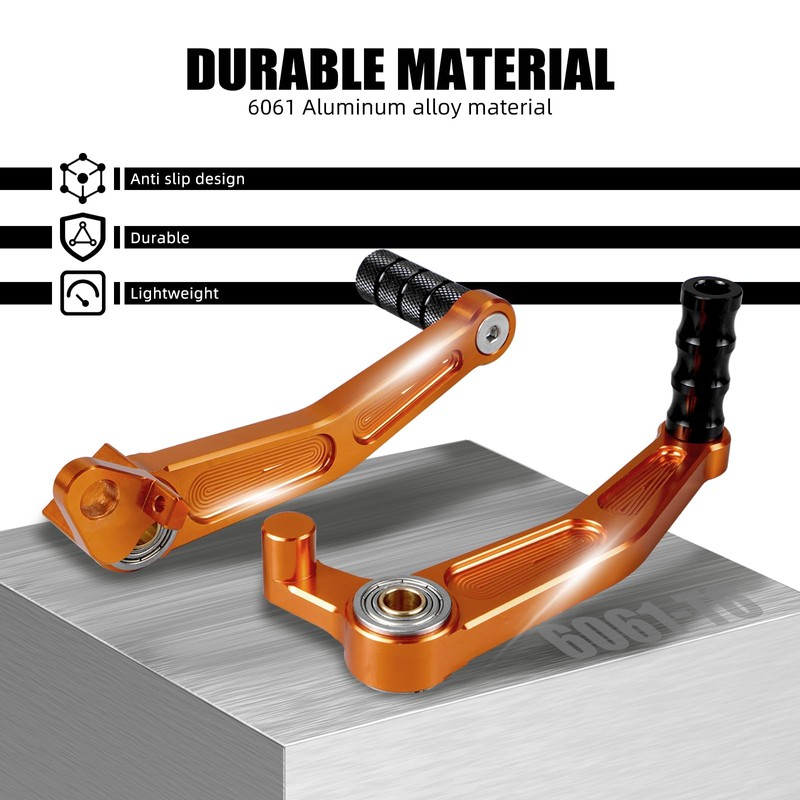 NICECNC Foot Brake Pedal Gear Shift Levers Compatible with RC125/RC200/RC390