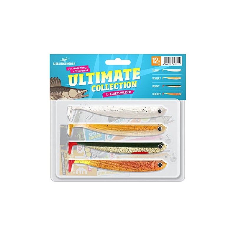 Lieblingsköder Rubber Fishing Bait for Perch Zander Pike 12.5 cm,