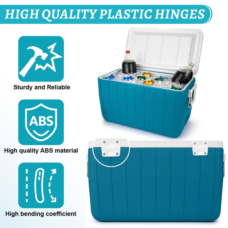 UASAM Cooler Plastic Hinges and ice Screws for Coleman Cooler