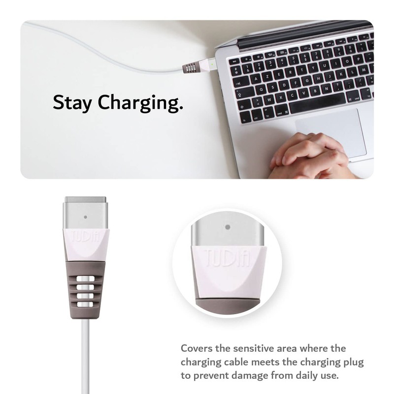TUDIA KLIP Charging Cable Protector Saver Organizer Protective Wire Cord