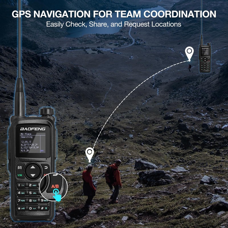 BAOFENG UV-28 PLUS Ham Radio Handheld with GPS & APP