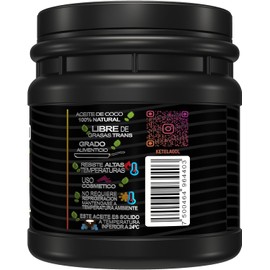 Aceite de Coco 1 Kilo, Kosher, Vegano, Keto, Marca Ke´tela