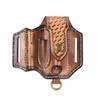 Tourbon Men's EDC Leather Pouch for Belt Multitool Sheath Folding