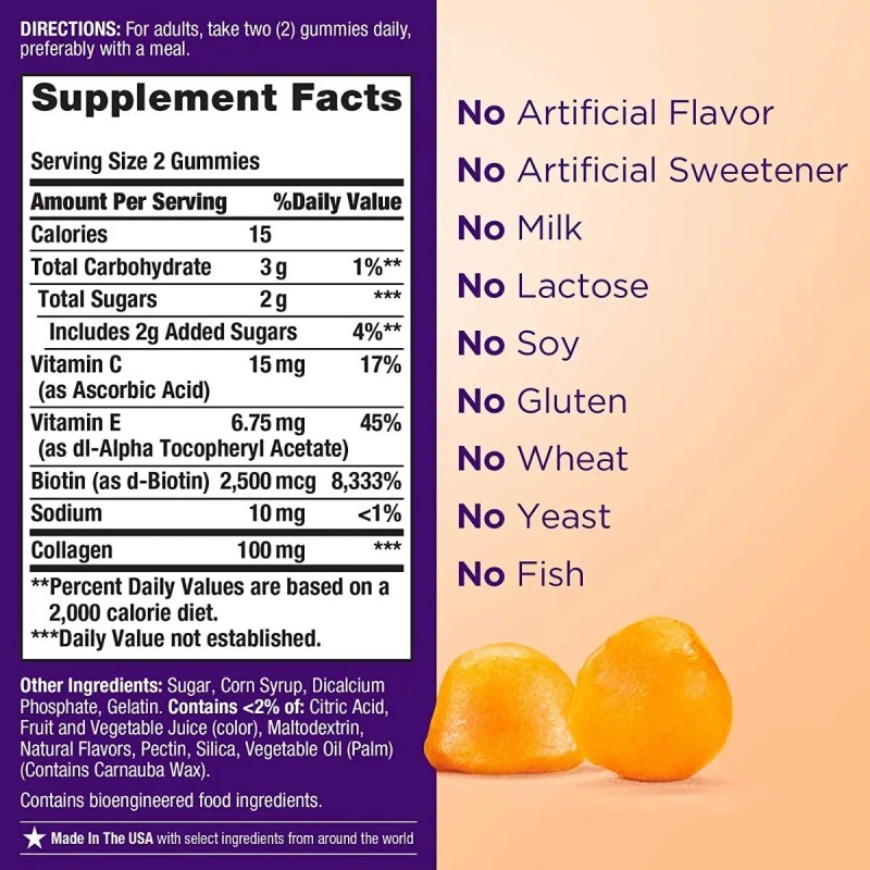 Vitaminas Cabello Mujer Cápsulas Colágeno Life