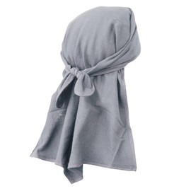 Fuse Shoten COVER WORK Cotton Gauze Towel Head Cover F, Gray FT-264