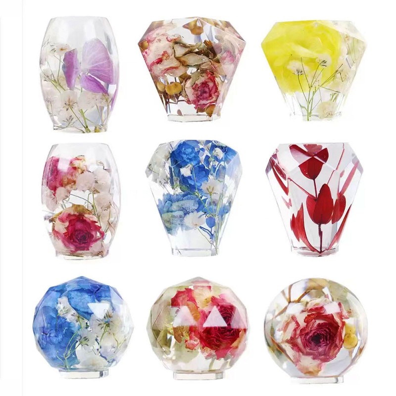 JIOFAVIU 15 Pcs Resin Wine Bottle Stoppers Molds Set, Wine