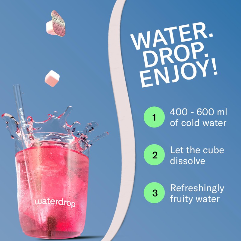 waterdrop® Microdrink ice Tea Set - 36 Drops Cubes, Zero