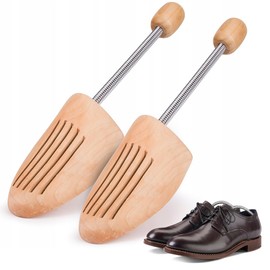 mizikuu Wooden Shoe Tree Premium Wooden Shoe Stretcher Wrinkle Protection Kink Protection for Shoes - Shoe Stretcher for Men and Women, -