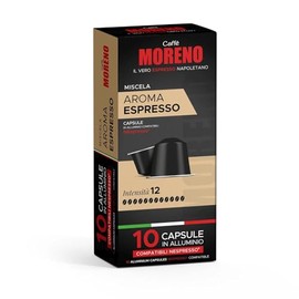 AROMA ESPRESSO, 50 Capsule, premium blend, compatible with Nexpresso original line machines. Made in Italy