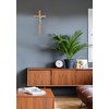 Kaltner Präsente Gift idea: 25 cm wall cross crucifix made