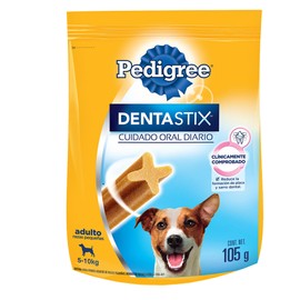 Pedigree - DENTASTIX, Snack para Perros Adultos, 7 Piezas, Cuidado Oral, Limpieza Dental, Combate el Sarro, Razas Pequeñas                            