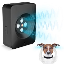 Anti-Bark Devices, Ultrasonic Dog Bear Control Devices, 33 Ft with 4 Powerful Speakers, Automatic Dog Crate for Puppies of Medium Dogs