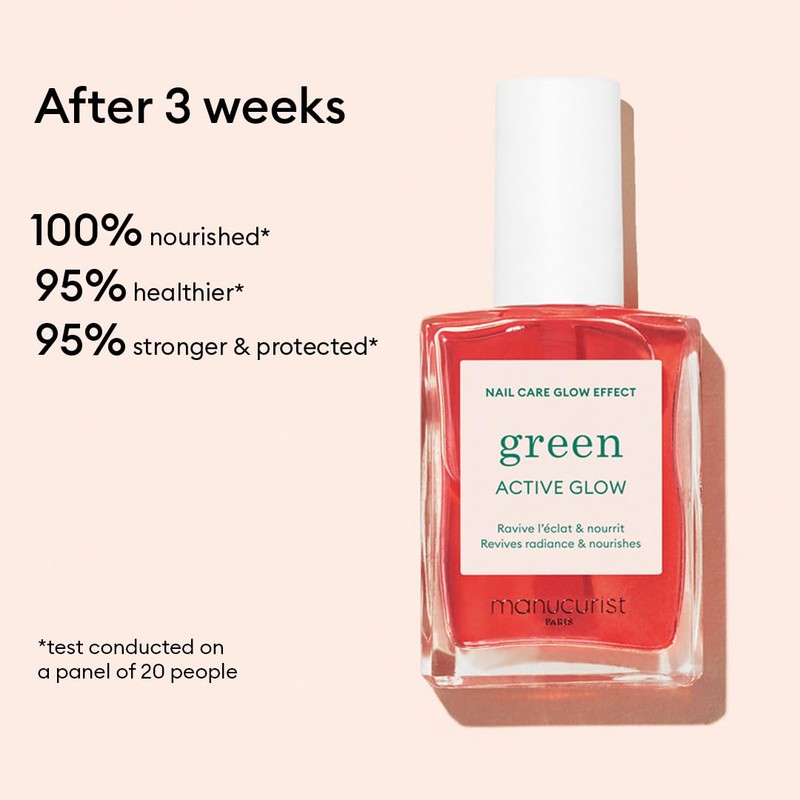 Manucurist Green Active Glow Nail Care Glow Effect Oil