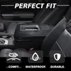 Muslogy Center Console Armrest Cover Compatible with Toyota Tundra 2014-2021