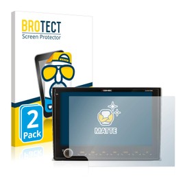 BROTECT Anti-Glare Screen Protector for Fiat Ducato III 2006-2011 Zenec Z-E3766 9 Inch (Pack of 2) Matte Screen Protector Film Anti-Fingerprint