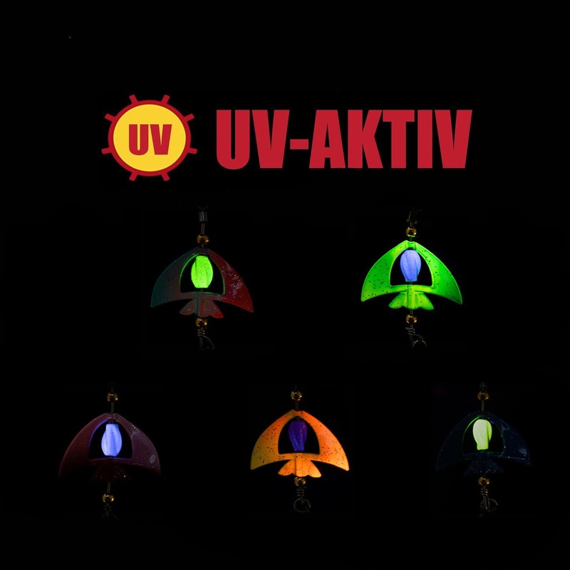 Machilea 2025 Neue Twist Spoon Forelle UV-Aktiv (4g) 5cm Twister