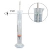 AQUARIUM PLÜDERHAUSEN Hydrometer with Thermometer for Measuring Salt Density in