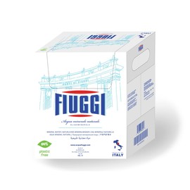 Fiuggi Still Natural Mineral Water - Refreshing Taste & Hydration (6 x 1L Glass Bottles) | From Italy | Naturally Low-Sodium