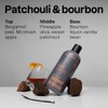 Attitude Men's Patchouli & Bourbon Shower Gel, 415 ML