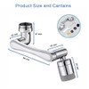 Tap Attachment Swivel Extension Two Water Release Mod Flow Regulator