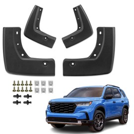 TECHPICCO Mud Flaps Compatible with Honda Pilot 2023-2025, Mud Guards 4pcs Fender Guards Compatible with Honda Pilot Accessories 2023 2024 2025 No Drill Splash Guards