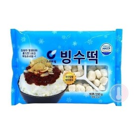 Sweetwelle Bingu Tteok Lake Glutinous Rice Contains 200g / 스위트웰 빙수 떡 찹쌀 함유 200g