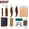 IOAGSVW Herramientas para Tallar Madera, herramientas carpinteria, cuchillos para trabajar