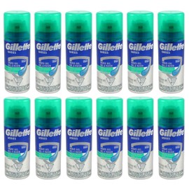 Gillette Series Shave Gel 2.5 Ounce (12 Pieces) Sensitive | Gillette