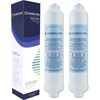 Finerfilters FF-6010PF Fridge Water Filter Compatible with LG BL9808 /