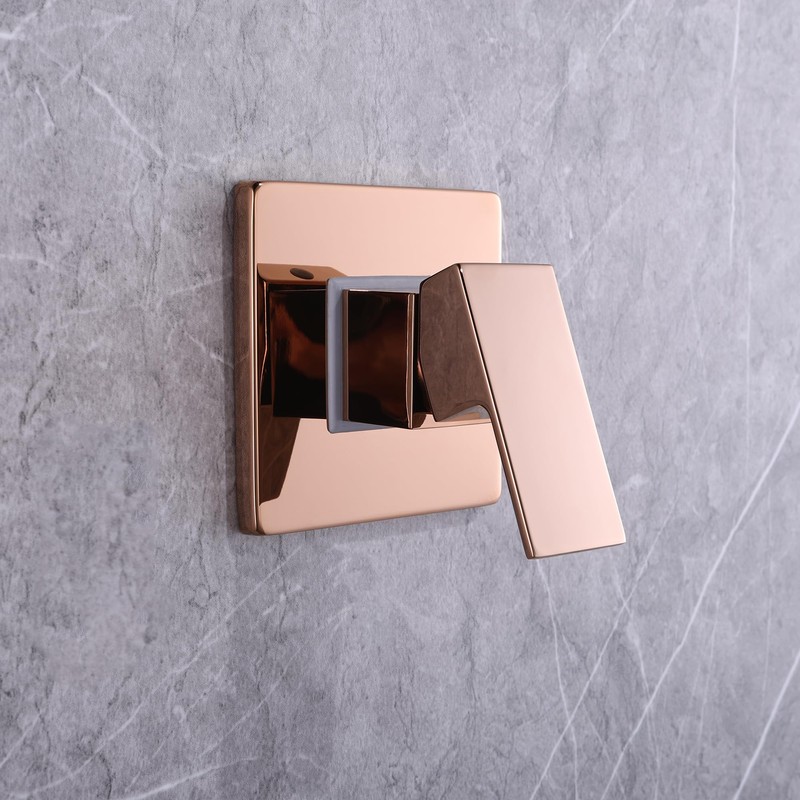 SKOWLL Shower Valves Wall Mount Single Function Shower Handle Valve