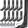 10Sets 2020 Aluminum Extrusion Corner Brackets,Strong Heavy Duty L Shape