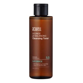 Acwell 아크웰 감초수 PH 밸런싱 클렌징 토너 추천 150ml Arkwell Licorice pH Balancing Cleansing Toner 150ml