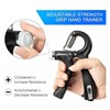 Adjustable Hand Grip Exerciser (5-50kg) - Strengthen Grip, Hand Squeezer,